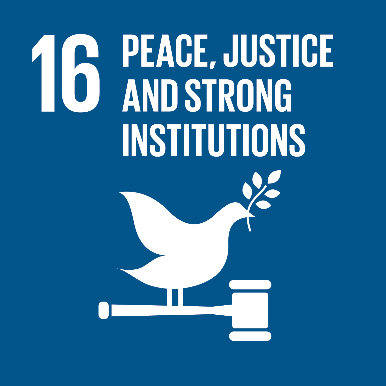 16 - peace justice and strong institutions